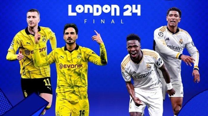 Final Liga Champions Jadwal Borussia Dortmund VS Real Madrid